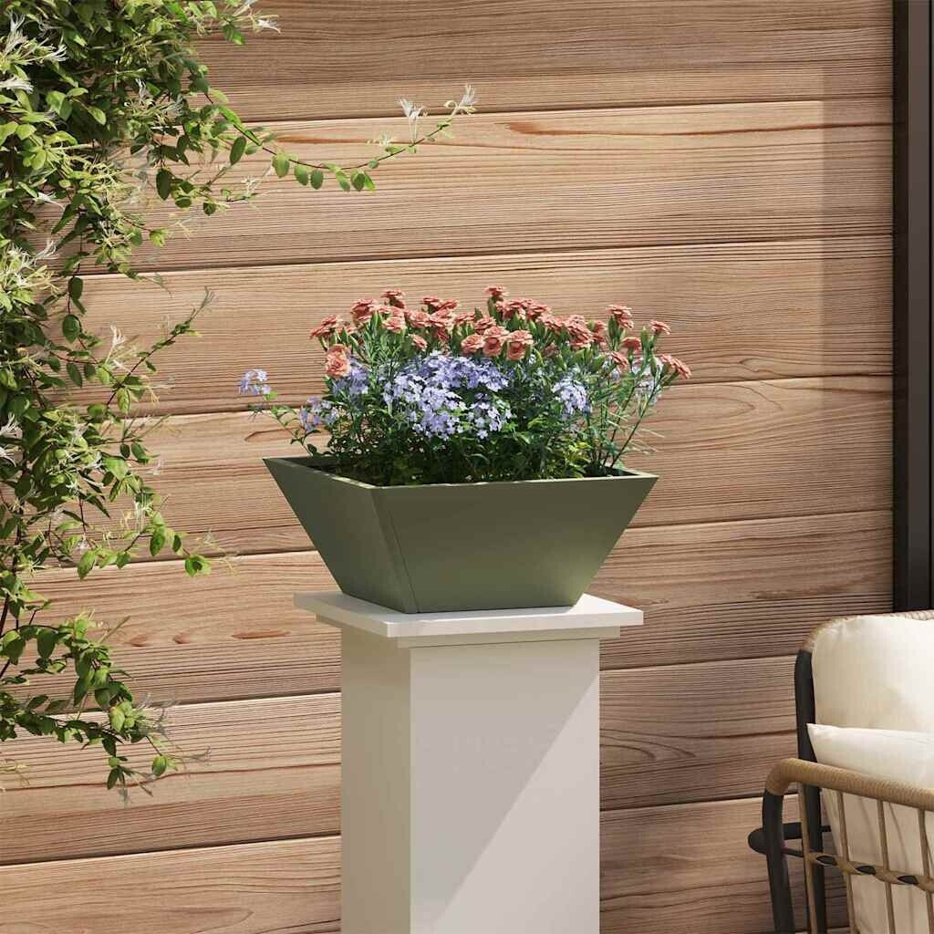 vidaXL Trapezförmiger Outdoor-Pflanzkübel Metall (873802) ab 21,78 € (Oktober 2026)