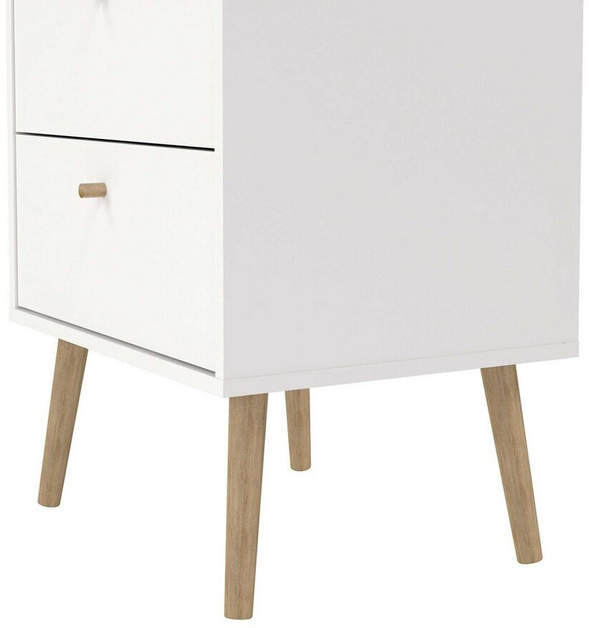 andas Bodo Highboard Weiß, 5 Schubladen, Holzwerkstoff, 50cm Breite ab 123,99 € (Oktober 2026)