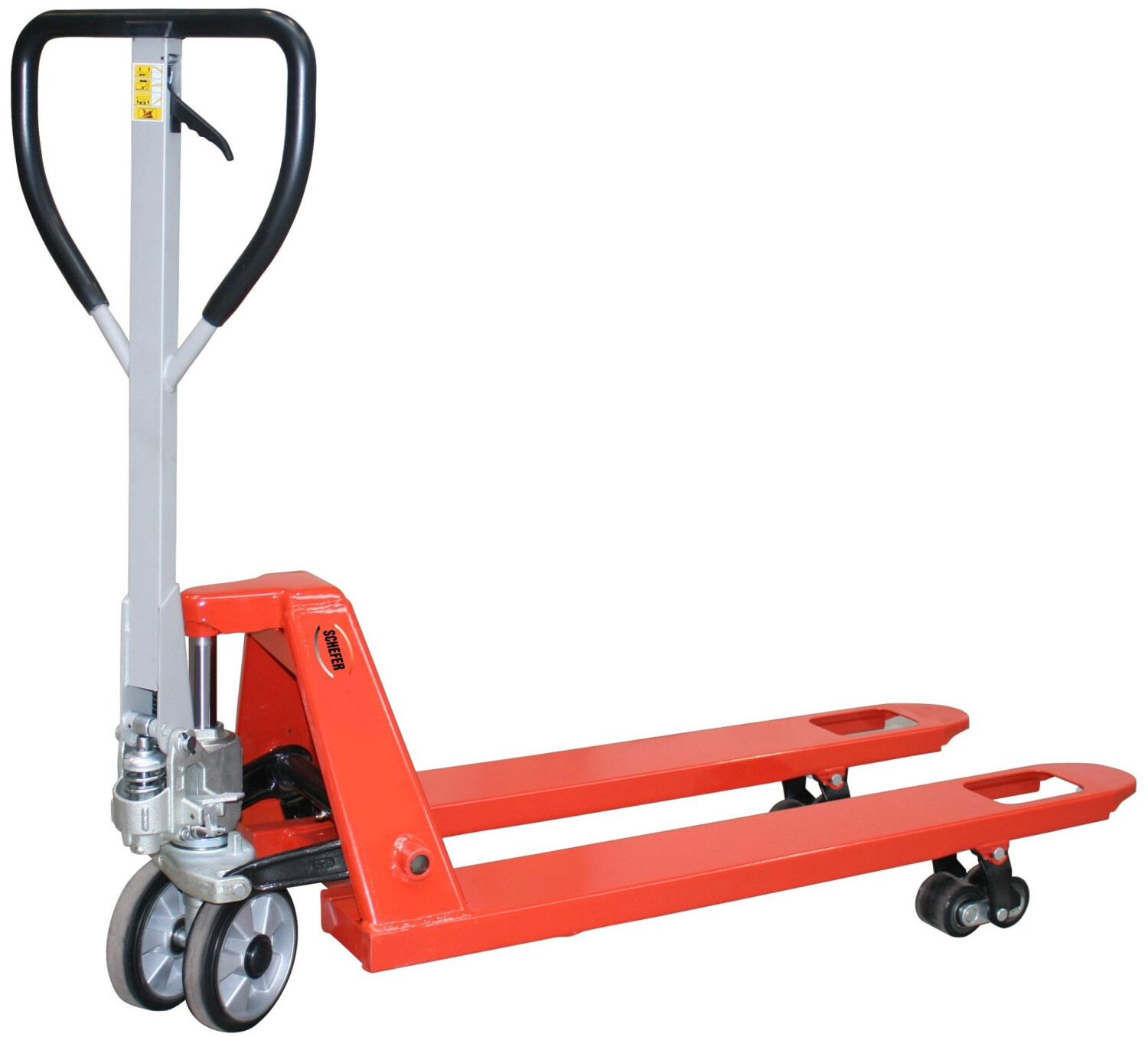 Schefer Gabelhubwagen Premium 2500kg Gabellänge 800mm Vollgummi/Nylon ...