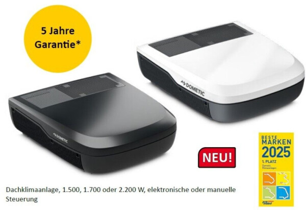 Dometic FreshJet FJZ4 Dachklimaanlage mit Heizung 1700W weiß (9630000054), Bild 3