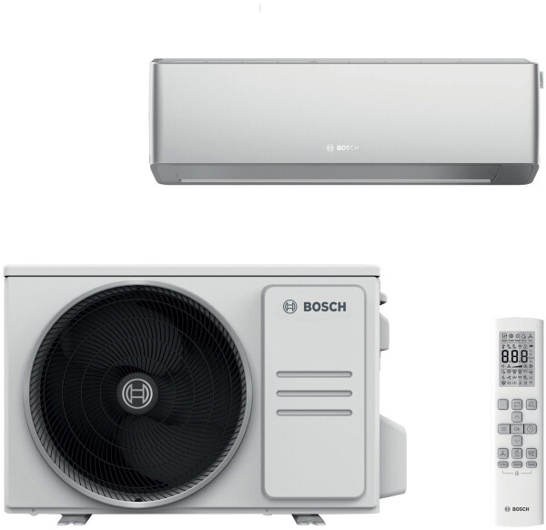 Bosch Climate 7000i Split-Klimaanlage Inverter 2,5kW A+++ Silber (CL7000i-Set 26 ES), Bild 2