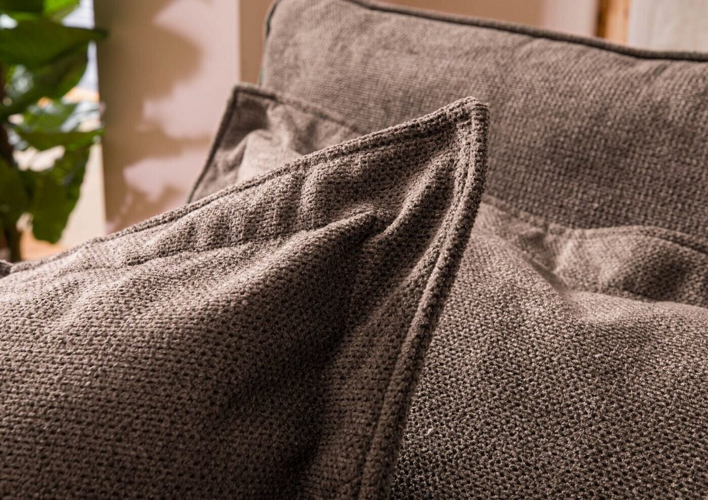 Massivmoebel24 Kingston Hussensofa 2-Sitzer Stoff Taupe (68-920-100-0198) ab 1.028,93 € (Oktober 2026)