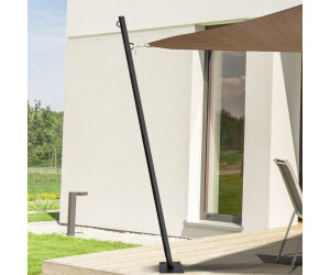 IDMarket Befestigungsstangen fr Sonnensegel 220cm, Stahl, 2er-Set ab 29.99   | Vergleiche 2 Angebote auf idealo.de