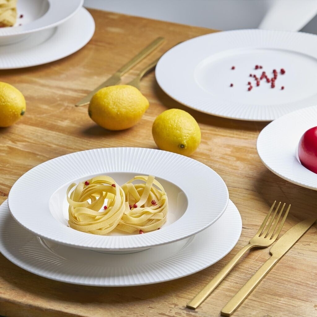 Van Well Tafel-Set Prag 12-teilig Porzellan weiß für 6 Personen – 6 tiefe Teller 23,5 cm, 6 flache Teller 27 cm ab 102,44 € (Oktober 2026)
