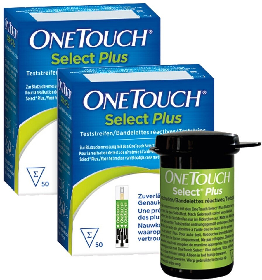 LifeScan ONE Touch Select Plus Teststreifen 2X50 St ab 39.86 ...