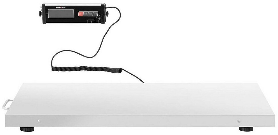 Bodenwaage - 1000 kg / 0,2 kg - 100 x 100 cm - externes LCD | www