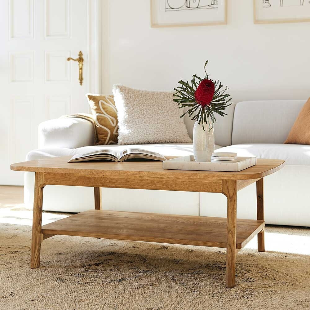 Pharao24 Couchtisch Sofatisch aus Wildeiche Massivholz in rechteckiger Form (10132811) ab 659,00 € (Oktober 2026)