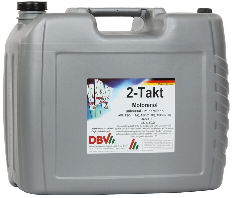 DBV 2-Takt-Öl (mineralisch) 20-Liter-Kanister ab 143,12 € (September ...