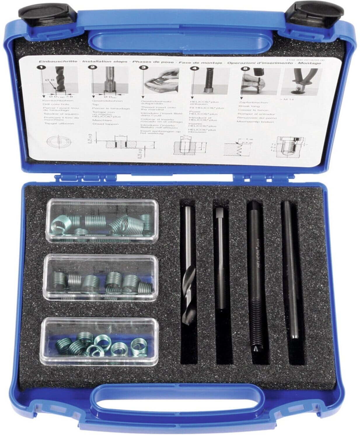41851030000 Böllhoff 64 pce Thread Repair Kit RS