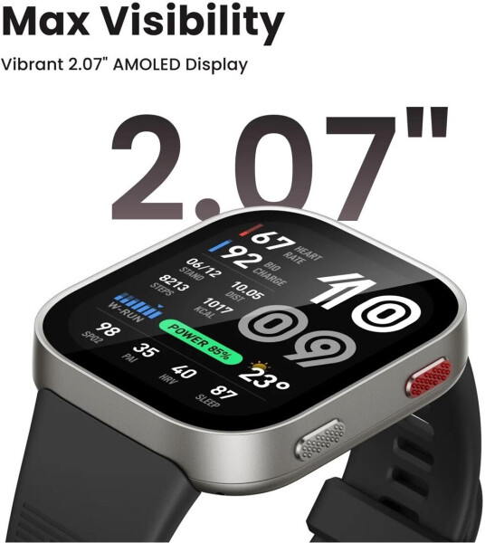 Amazfit Bip Max Silver, Bild 4