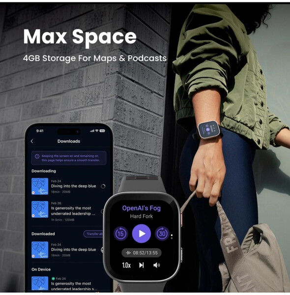 Amazfit Bip Max Silver, Bild 5