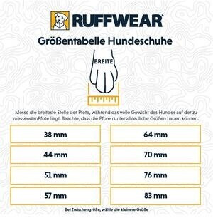 RUFFWEAR Bark'n Boot Sokken Voor Honden – X-Large, Set Van 4, Blauw, Sneldrogend En Versterkt, Voor Onder Hondenlaarzen