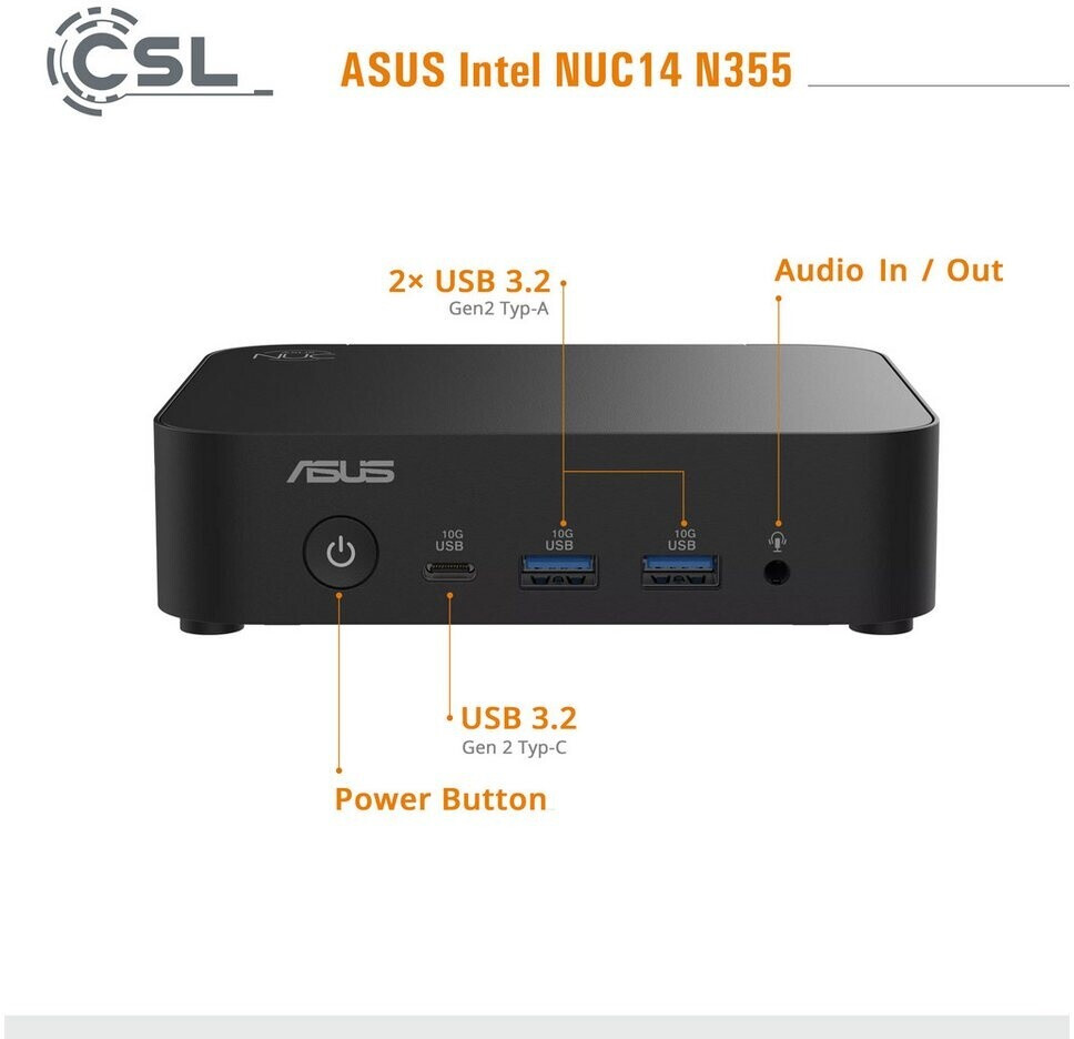 ASUS NUC 14 Essential 4061474257099 ab € 659,99 | Preisvergleich bei ...