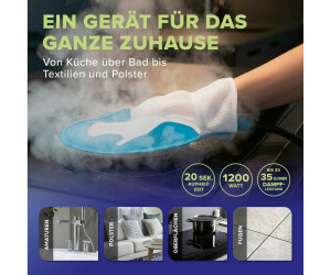 LICHTERBLITZ Dampfreiniger 1200W grau blau 15-tlg ab 44,68 € (Oktober 2026)