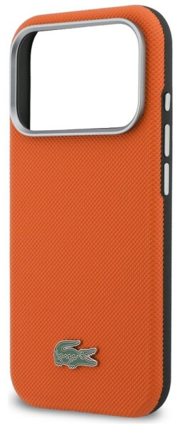 Lacoste Hülle iPhone 17 Pro Max Semi Wrap Petit Pique MagSafe Orange, Bild 6