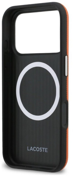 Lacoste Hülle iPhone 17 Pro Max Semi Wrap Petit Pique MagSafe Orange, Bild 7