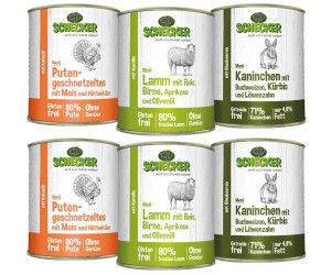 nassfutter Nassfutter WildBuffalo "Bffel & Spinat" fr Hunde