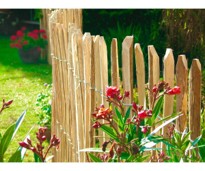 Floraworld Staketenzaun Rollzaun Premium Haselnuss 500 x 120 cm natur ab 99,91 € (Oktober 2026)