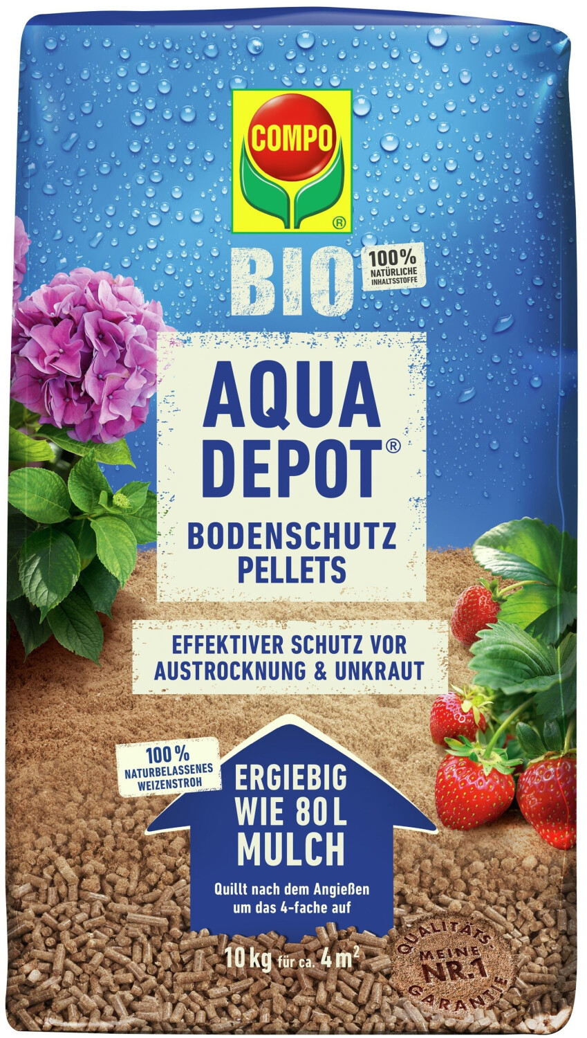 COMPO COMPO BIO AQUA DEPOT Bodenschutz-Pellets 10kg ab 19.99  | Vergleiche  2 Angebote auf idealo.de