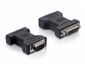 > VGA 15 pin Buchse analoger DVI/VGA Adapter; DVI 24+5 Stecker 
