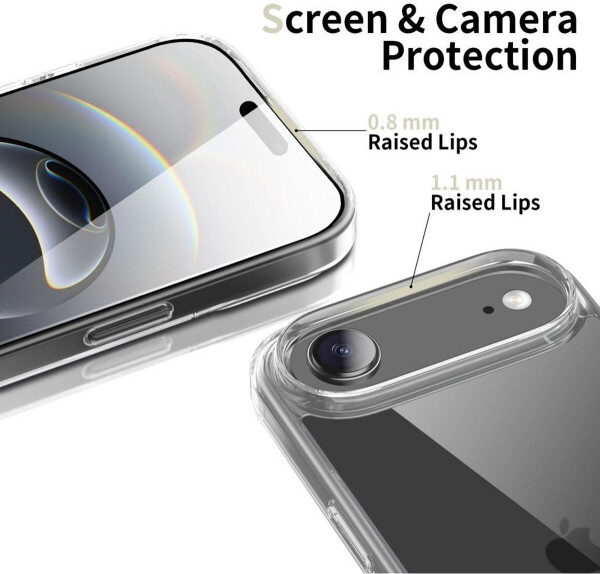 Ringke FlexAir Hybrid Hülle Apple iPhone 17 Pro Transparent, Bild 3