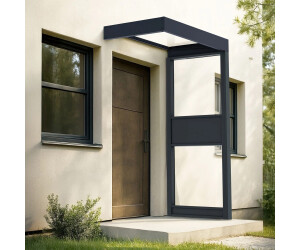 Canopia Canopia By Palram Sophia Vordach mit Seitenwand Aluminium/Polycarbonat ...