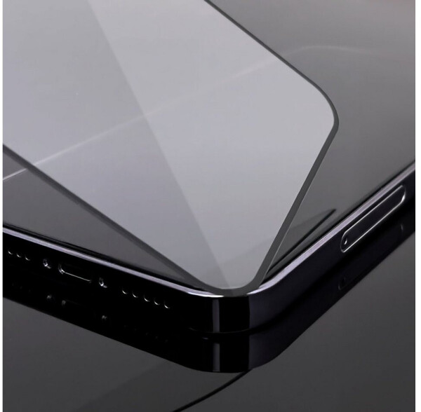 Wozinsky uper Durable Full Glue Tempered Glass Full Screen Protector Frame Case Friendly iPhone 16e / 14 / 13 Pro / iPhone 13 Black, Bild 4