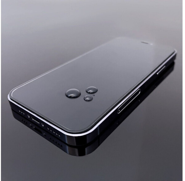 Wozinsky uper Durable Full Glue Tempered Glass Full Screen Protector Frame Case Friendly iPhone 16e / 14 / 13 Pro / iPhone 13 Black, Bild 8