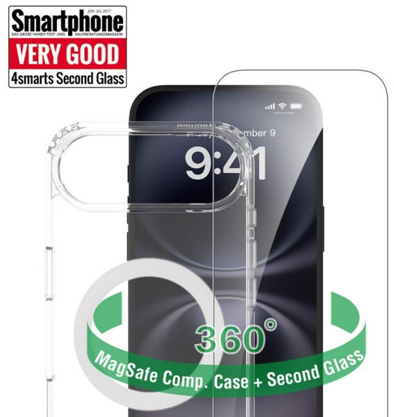 4smarts Hülle 360° Premium Protection Set Apple iPhone 17 Air