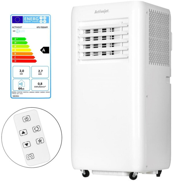 ActiveJet KPS-7000APP Mobiles Klimagerät 7000BTU Tuya Smart (IN-ACT-KLIACJPRZ0002), Bild 3