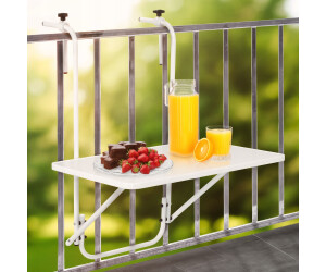 Kadax Klapptisch Balkon Hängetisch Metall Weiß 40x60cm (K4105) ab 48,99 € (Oktober 2026)