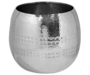Fink Übertopf Edelstahl gehämmert silber 18x21cm (157132) ab 79,95 € (Oktober 2026)
