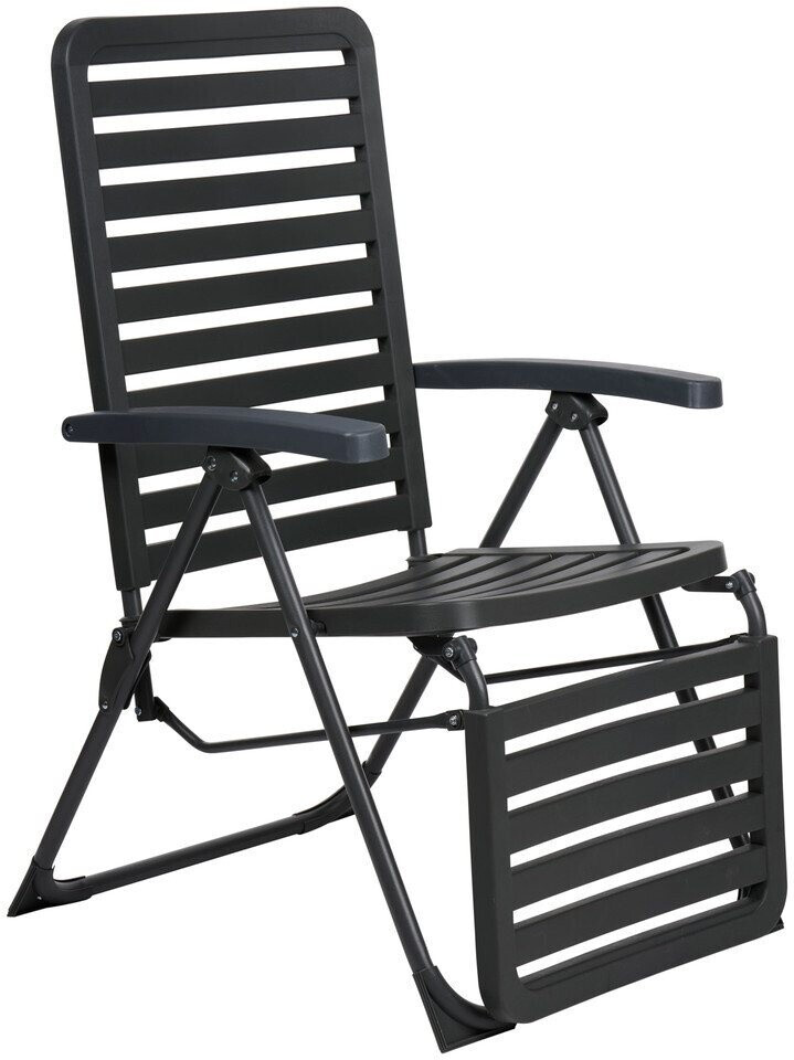 Lifetime Verstellbarer Gartenstuhl Klappbar Kunststoff Schwarz (104x62x151cm) ab 86,57 € (Oktober 2026)