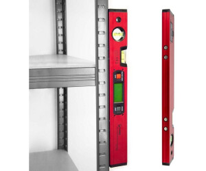 Digitaler Winkelmesser Mit Laser – 4-seitig Magnetisch, IP54, 360°, Für Holz & Metall