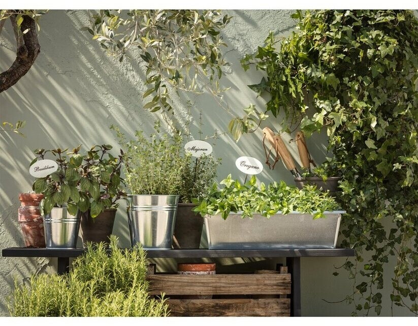 Dehner Zink-Blumenkasten Metall, Hellgrau, 50x17x13cm (1538875) ab 15,99 € (Oktober 2026)