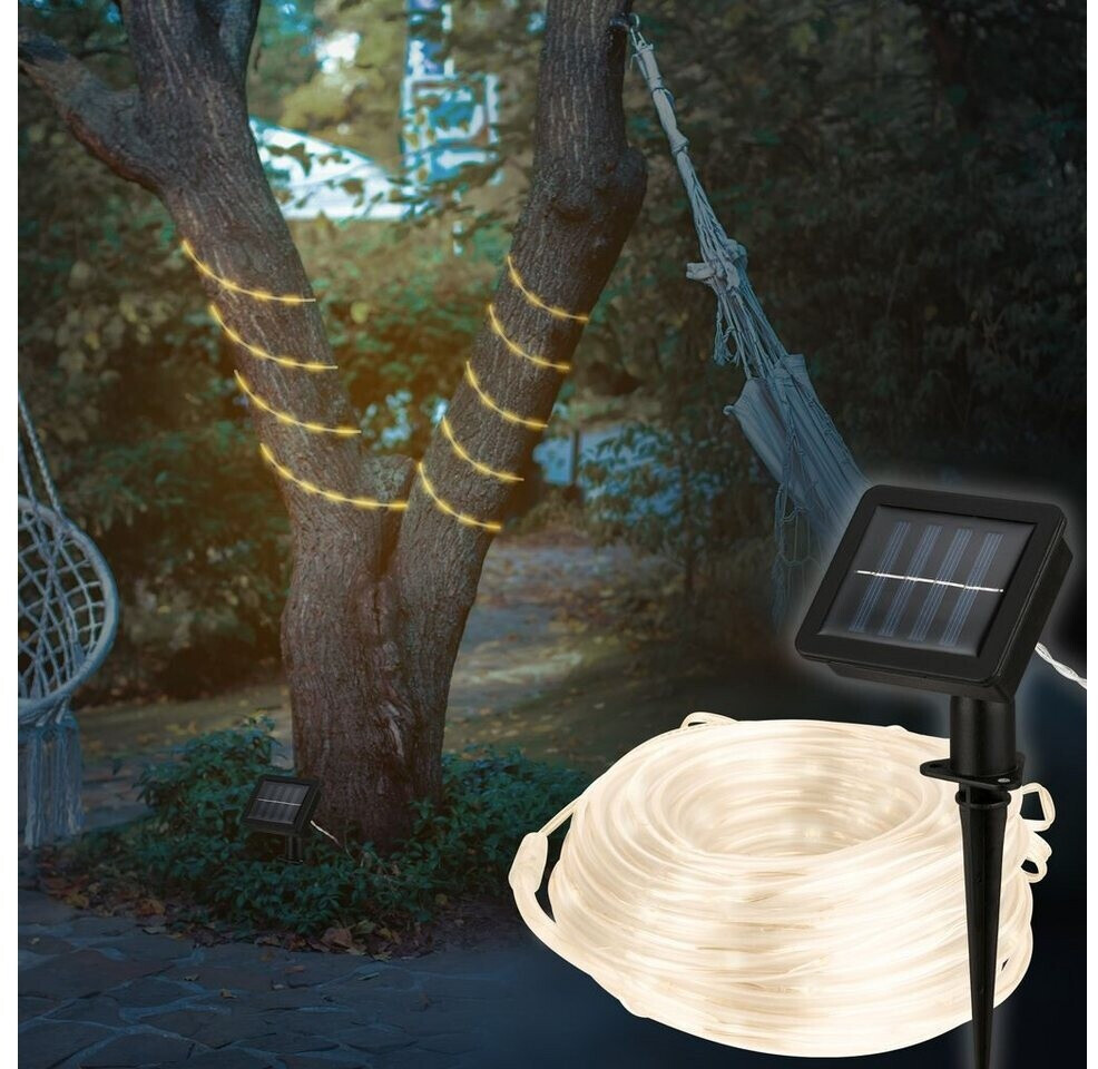 Briloner LED-Streifen Solar 10m Warmweiß 3000K Outdoor (2320100) ab 9 ...