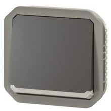 LEGRAND Plexo Abdeckung Für Feuchtraum-Schalter – 1-fach, IP55, Mit Indikatorleuchte, Weiß (069721L)