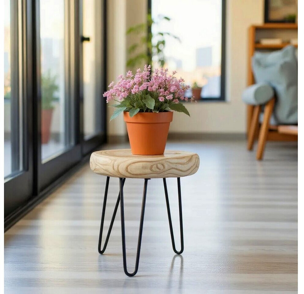 Spetebo Blumenhocker Holz, 3 Beine, rund, Ø32cm (4600) ab 23,95 € (Oktober 2026)