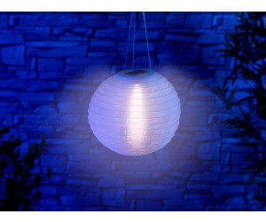 Lunartec Solar-LED-Lampion Dämmerungssensor warmweiß IP44 Ø30cm ab 10 ...