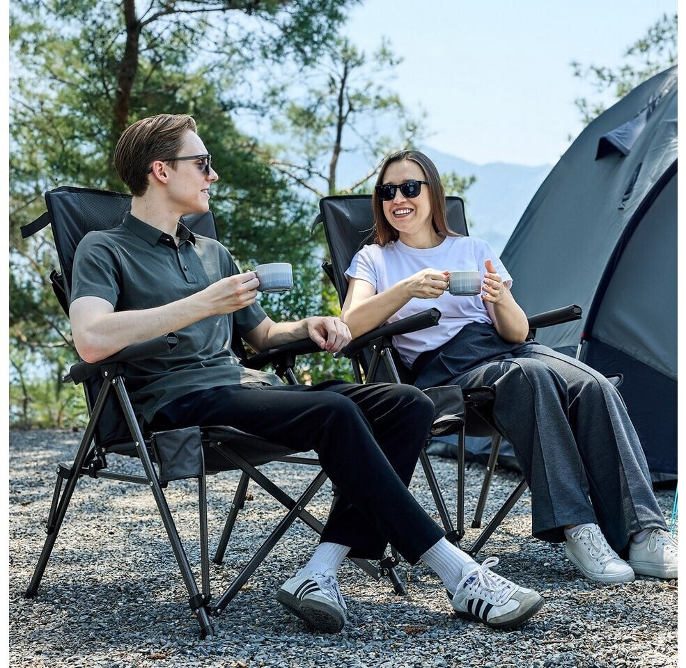 TIMBER RIDGE Campingstuhl Breiter Sitz 150kg Belastbar ab 89,99 € (Oktober 2026)