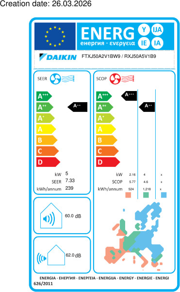 Daikin Emura 3 weiß (FTXJ50AW), Bild 2