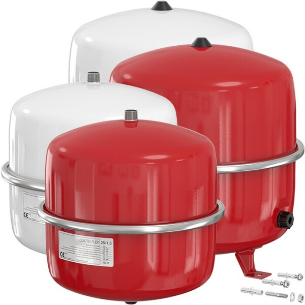 Flamco Contra-Flex Ausdehnungsgefäß 25L, 1,5 bar (26243), Bild 2