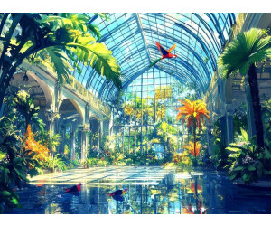 Calvendo Puzzle Tropisches Paradies im Gewächshaus – Anime Landschaft ...