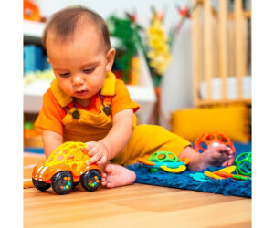 Bright Starts Little Shakers – 6 Sonajeros Y Mordedores BPA Free Para Bebés De 3 Meses En Adelante, Regalo Unisex