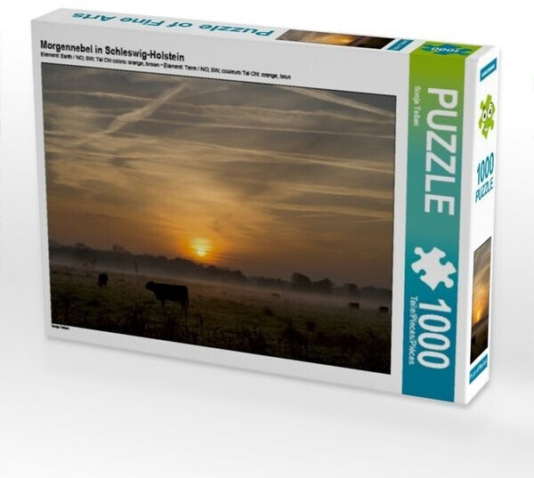 Calvendo Puzzle „Morgennebel in Schleswig-Holstein