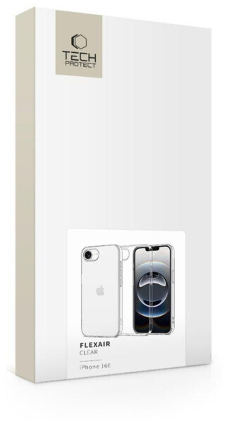 Tech-Protect Hülle FlexAir Apple iPhone 16e 17e Clear Transparent, Bild 6