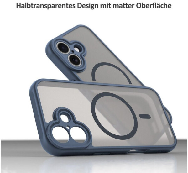 Betterfon Hülle Magnetisch Apple iPhone 17 Matte Case Blau, Bild 5