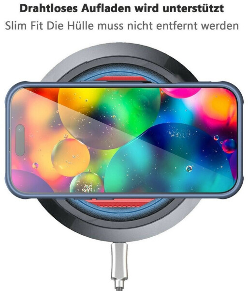 Betterfon Hülle Magnetisch Apple iPhone 17 Matte Case Blau, Bild 8