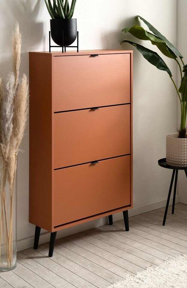 Furn.Design Aldan Schuhschrank terracotta, 3 Klappen, 70x125cm (GE1955-02) ab 182,79 € (Oktober 2026)