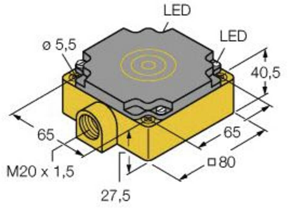 Turck NI40-CP80-FZ3X2/S97 Induktiver Sensor (1340510) ab 334,28 ...